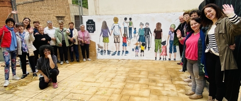 Mural Día de las Familias 