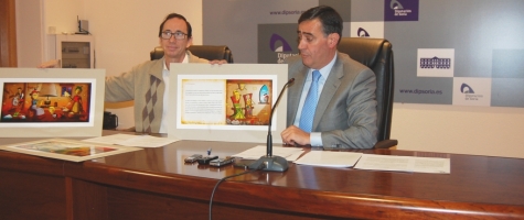 GUSTAVO MARTÍNEZ Y ANTONIO PARDO EN EL ANUNCIO DE LOS GANADORES DE LOS CERTÁMENES DE CREACIÓN JOVEN 2013