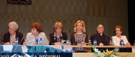LA VICEPRESIDENTA PRIMERA DE LA DIPUTACIÓN EN LA ASAMBLEA REGIONAL DE FEDERACIÓN DE VIUDAS DE CYL