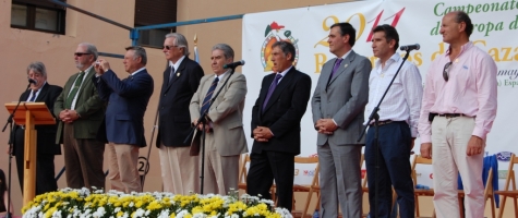 ACTO INAUGURACIÓN 47 CAMPEONATO EUROPEO RECORRIDOS CAZA CASTILLEJO ROBLEDO
