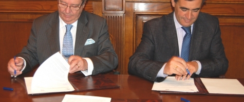 FIRMA CONVENIO DIPUTACIÓN SORIA-BANCO DE ALIMENTOS