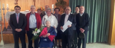 HOMENAJE DE LA DIPUTACIÓN A LA CENTENARIA ASCENSIÓN ALONSO