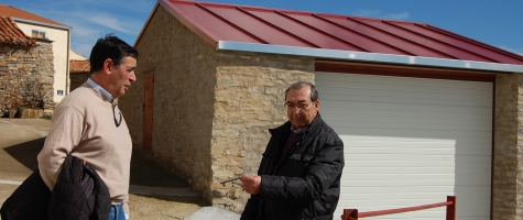 EL PTE DE LA DIPUTACIÓN CON EL ALCALDE DE CERBÓN