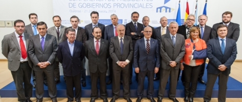 PTES DIPUTACIONES EN I CONFERENCIA PTES GOBIERNOS PROVINCIALES EN ORENSE