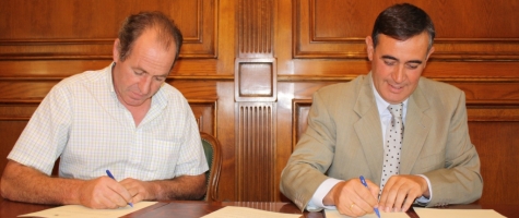 FIRMA CONVENIO DE COLABORACIO´N ENTRE LA DIPUTACIÓN Y LA CÁMARA AGRARIA PROVINCIAL