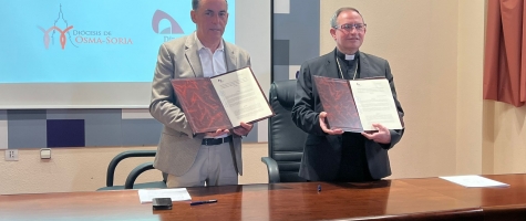 Presidente Diputación y Obispo de Osma Soria
