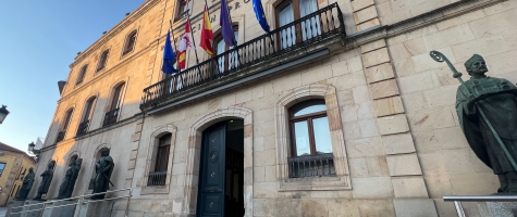Fachada del Palacio de la Diputación provincial de Soria