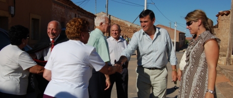 EL PTE. DE LA DIPUTACIÓN, ANTONIO PARDO, EN LACELEBRACIÓN DEL DÍA DE LA COMARCA EN LIGOS