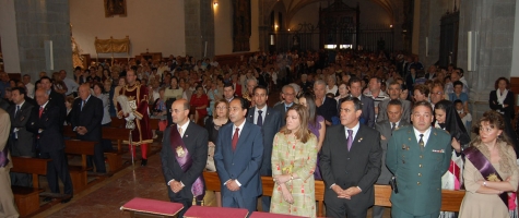CELEBRACIÓN DE LA EUCARISTÍA EN LA IGLESIA DE LA VIRGEN DE LOS MILAGROS DE ÁGREDA CON MOTIVO DE SUS FIESTAS