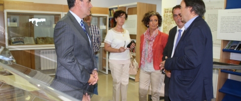 INAUGURACIÓN EXPOSICIÓN EN GOLMAYO DENTRO DEL BICENTENARIO DE LA DIPUTACIÓN
