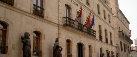 FACHADA DEL EDIFICIO DE LA DIPUTACIÓN DE SORIA