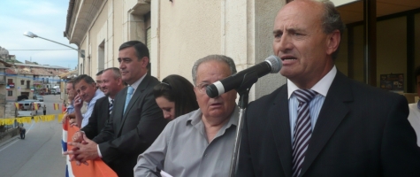 EL PRESIDENTE DE LA DIPUTACIÓN, ANTONIO PARDO, EN EL PREGÓN DE LAS FIESTAS DE LANGA DE DUERO