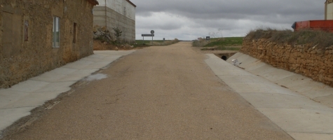 LA DIPUTACIÓN FINALIZA LOS TRABAJOS DE MEJORA EN LA TRAVESÍA DE NOMPAREDES