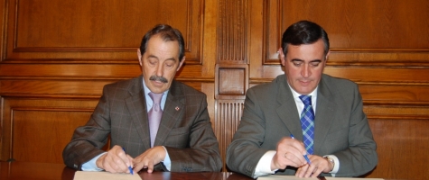 FIRMA CONVENIO DIPUTACIÓN DE SORIA-HERMANDAD DE DONANTES DE SANGRE