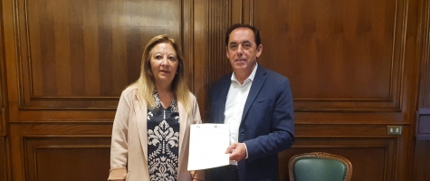 Firma convenio con Montes de Soria