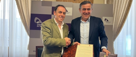 Firma convenio rehabilitación San Agustín