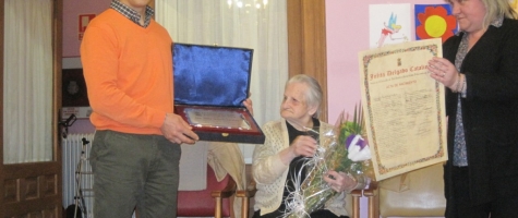 CELEBRACIÓN HOMENAJE DE LA DIPUTACIÓN A LA CENTENARIA JULITA DELGADO EN VINUESA