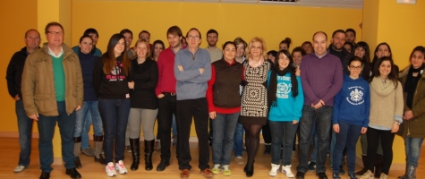 FOTO GRUPO APERTURA CURSO DIPUTACIÓN DE SORIA EN ABEJAR
