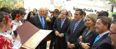 LOS PTES. DE LA JUNTA Y DE LA DIPUTACIÓN SORIA EN LA LECTURA DE LASCUARTETAS MÓNDIDAS SAN PEDRO