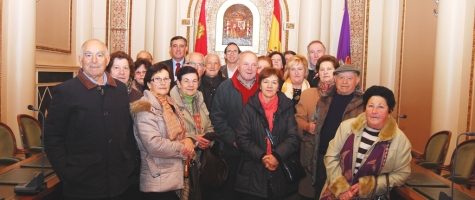 VISITA ASOCIACIÓN DE MUJERES DE LOS RÁBANOS A LA DIPUTACIÓN