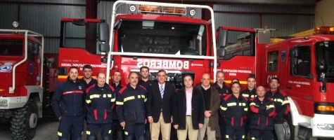 ENTREGA NUEVO CAMIÓN DE BOMEROS PARQUE DE SAN ESTEBAN DE GORMAZ