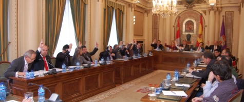 PLENO CELEBRADO EN DIPUTACIÓN DE SORIA APROBACIÓN PRESUPUESTOS 2014