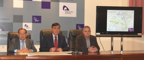 RUEDA DE PRENSA PRESENTACION PLAN CARRETERAS 2014 DIPUTACIÓN DE SORIA