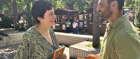 Presentación poemario Humo de te en Expoesía 2023