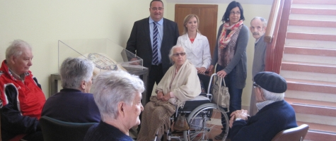 VISITA RESIDENTES RDA MUNICIPAL DE ´GÓMARA LA EXPOS. EL BEATO DE EL BURGO DE OSMA