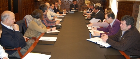 REUNION ENTRE LA DIPUTACIÓN Y LOS AYTOS INCLUIDOS EN EL PROYECTO ALEJANDRA