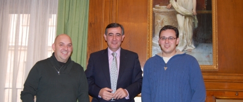 REUNION ENTRE LA DIPUTACIÓN DE SORIA Y EL CLUB DEPORTIVO CAMPANO SORIANO