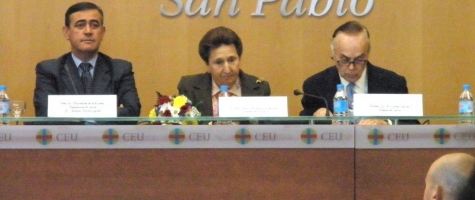 EL PRESIDENTE DE LA DIPUTACIÓN Y LOS DUQUES DE SORIA EN LA ENTREGA DE LOS SORIANOS DEL AÑO