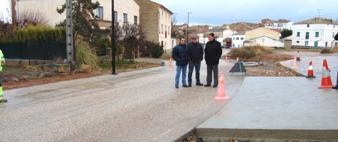 VISITA PTE DIPUTACIÓN ACTUACION TRAVESÍA TORLENGUA 