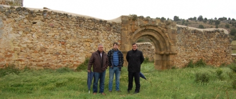 VISITA DEL PRESIDENTE DE LA DIPUTACIÓN A CALATAÑAZOR