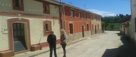 VISITA DE LA VICEPRESIDENTA DE LA DIPUTACIÓN A CENTENERA DE ANDALUZ