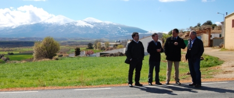 VISITA OBRAS CARRETERA VALVERDE DE ÁGREDA