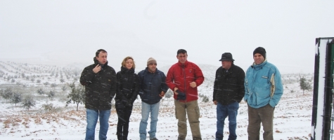 VISITA PLANTACIÓN TRUFERA EN ZONA DE LA QUIÑONERÍA