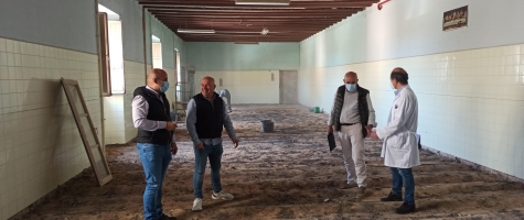 Visita obras residencia San José de El Burgo de Osma