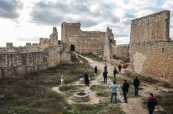 Productores y localizadores visitan la fortaleza de Gormaz