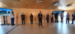 Presentación de oficinas del ATI en el aeródromo de Garray