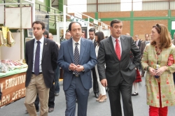EL PTE DE LA DIPUTACIÓN CON EL DELEGADO DE LA JUNTA Y LA SUBDELEGADA DEL GOBIERNO