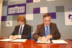 FIRMA CONVENIO CON AYUNTAMIENTO DE SORIA (OTOÑO MUSICAL)