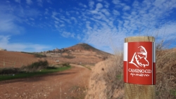 Baliza Camino del Cid en Soria
