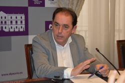 Benito Serrano Presidente de la Diputación de Soria