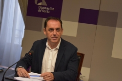 Presidente de la Diputación provincial de Soria Benito Serrano, presidente Diputación de Soria