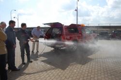 LA DIPUTACIÓN DE SORIA ENTREGA TRES VEHICULOS DE PRIMERA INTEREVENCIÓN EN INCENDIOS URBANOS