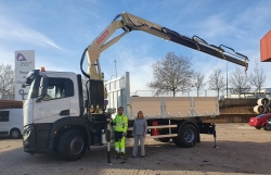 Nuevo camión grúa para Vías y Obras 