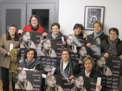 GRUPO DE ALMENAR DEL CEAS CAMPO DE GÓMARA EN LA CAMPAÑA CONTRA LA VIOLENCIA DE GÉNERO