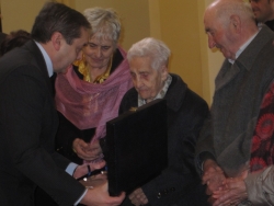 CELEBRACIÓN DEL CENTENARIO DE RAMONA BARRIO EN EL BURGO DE OSMA