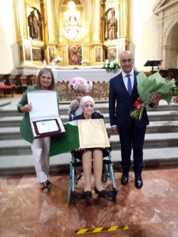 Centenaria en Ágreda